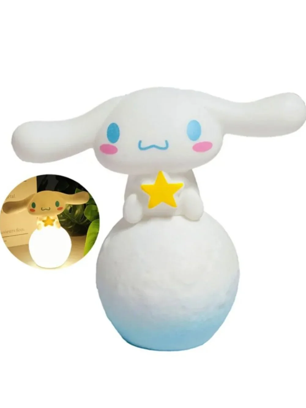 Hello Kitty LED Night Light Set Kuromi, Cinnamoroll & My Melody Bedside Lamp